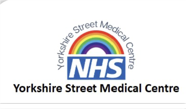 YSMC logo with rainbow