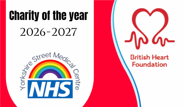 BHF YSMC charity of the year 